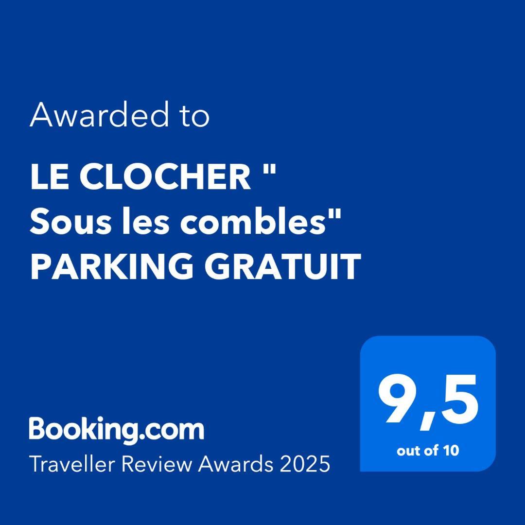 Le Clocher " Sous Les Combles" Parking Gratuit Beblenheim Esterno foto